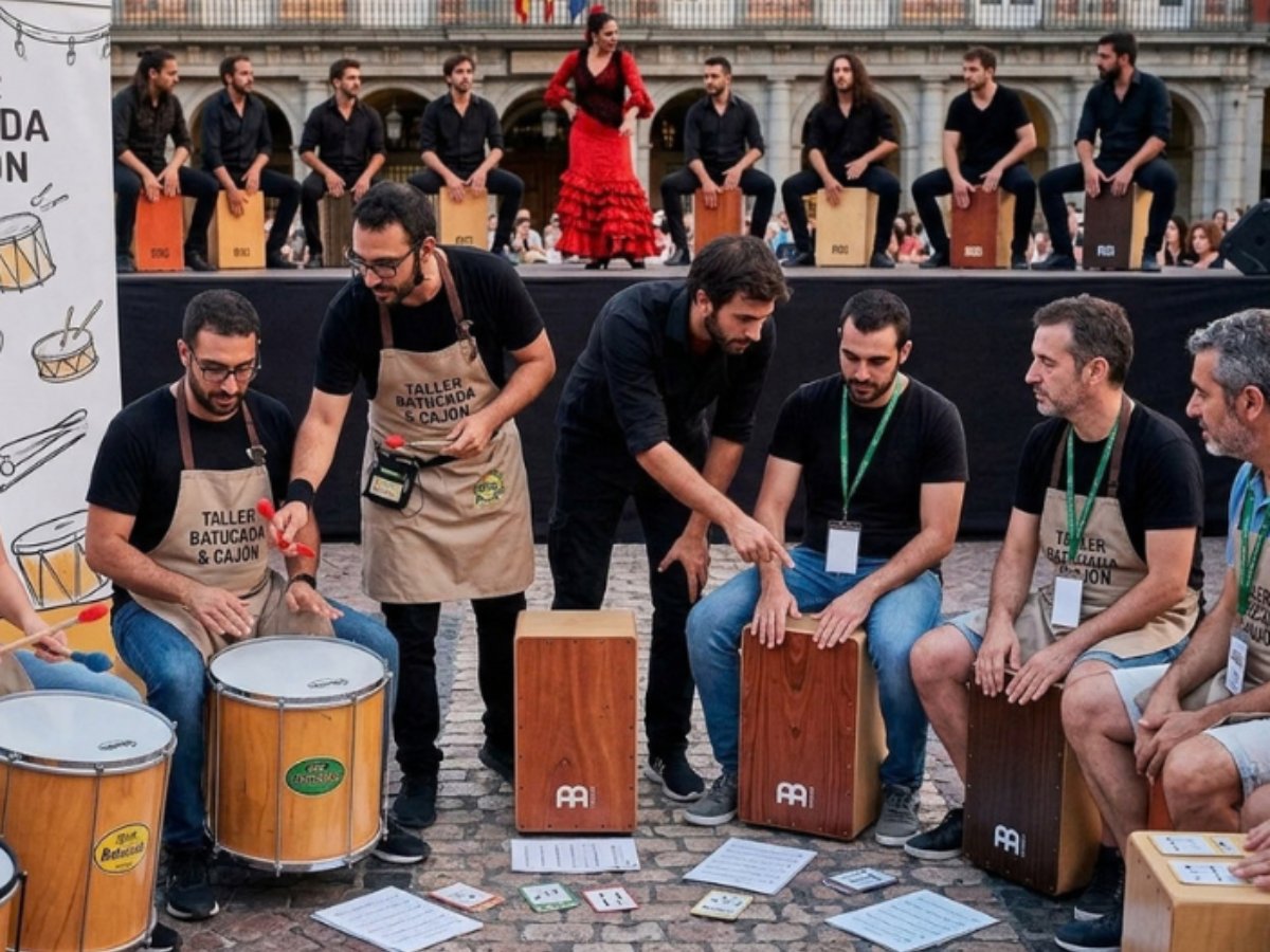Batucada and Cajón Flamenco Workshop
