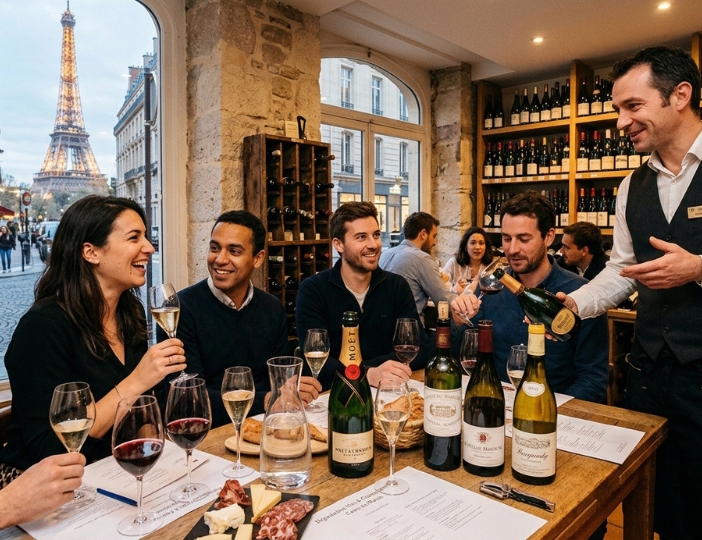 French Wine and Champagne Tasting