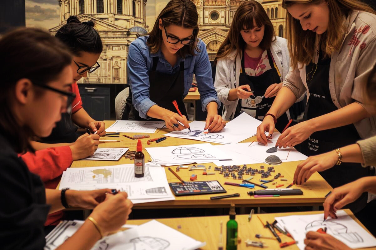 Create a Magnet inspired by Brunelleschi's Dome