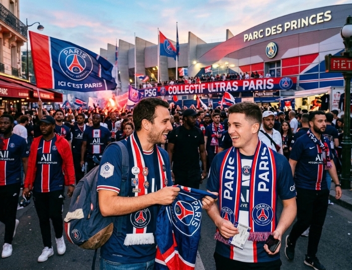 Paris Saint Germain Matchday Experience with local