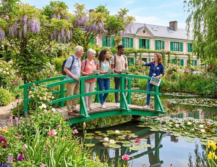 Giverny Monet’s Home and Gardens Half Day Tour from Paris